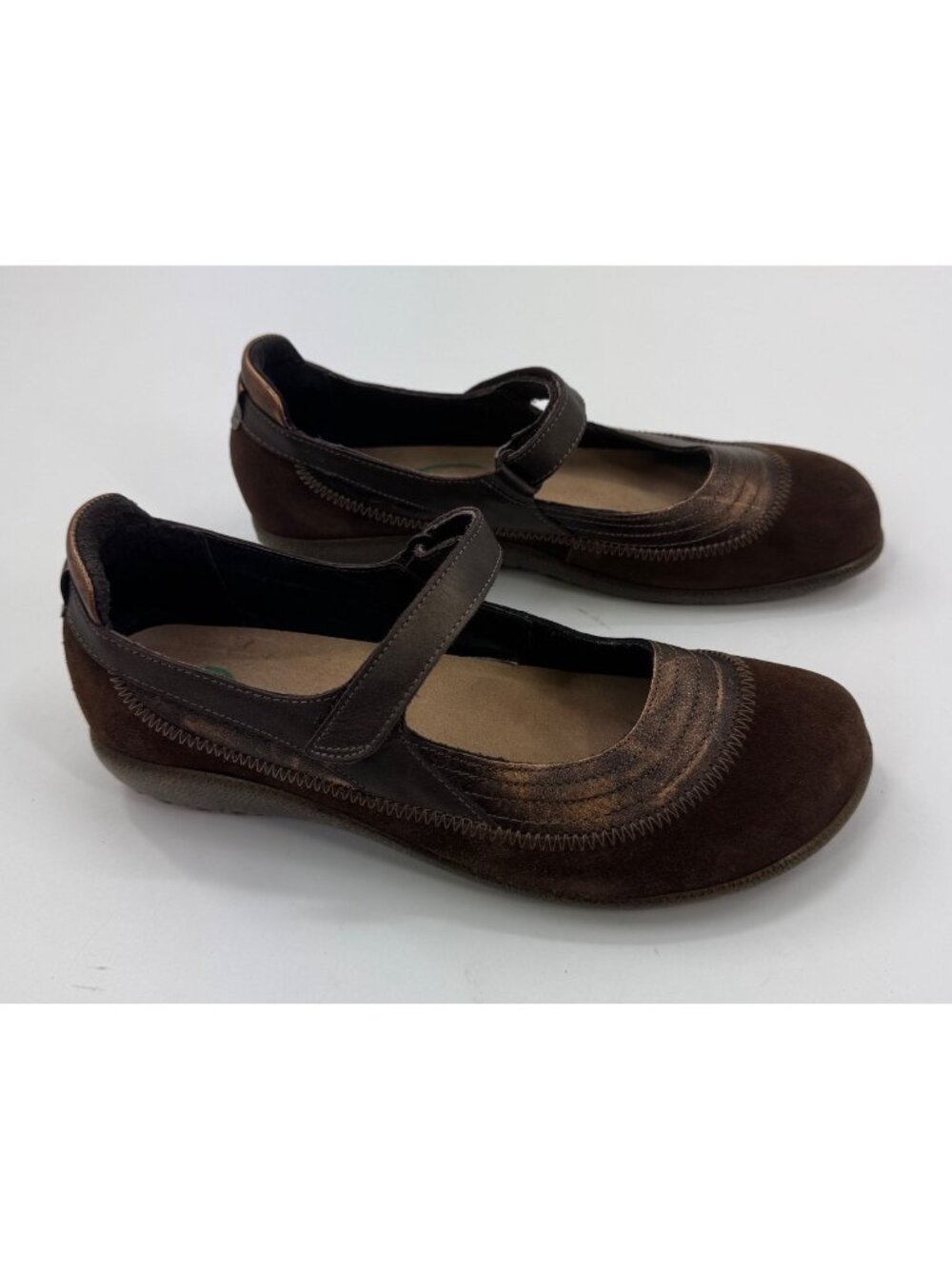 Naot Kirei Womens Brown Leather Mary Jane Shoes Size 9 US 40 EU Cushioned - Picture 2 of 12
